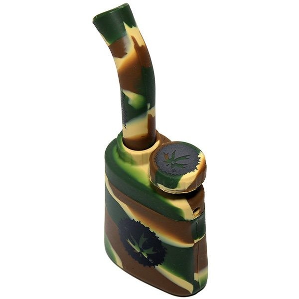 Bong de silicona Klutch camuflaje