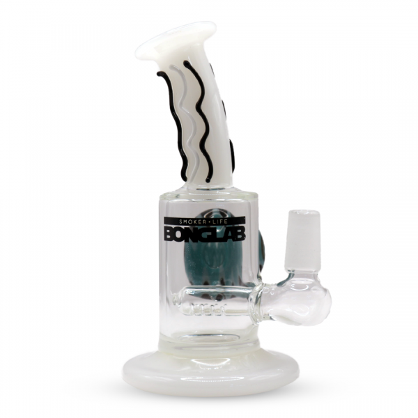 Bonglab - Bong Pyrex A13 Nevis Rig 14cm White